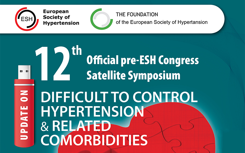 <p>Difficult to Control Hypertension and Related Comorbidities</p>
<p>13-14 Μαρτίου 2026, Benaki Museum Amphitheater (Piraeus Street), Athens</p>
<p>- European Society of Hypertension (ESH)</p>
<p>Dear Colleagues,</p>
<p>We are really very happy to welcome you again in Athens at the 12th Official pre-ESH International Congress Satellite Symposium, titled "Update on difficult to Control Hypertension and Related Comorbidities", on 13 - 14 March 2026 at the Benaki Museum Amphitheater (Piraeus Street).</p>
<p>We are looking forward to your participation to the meeting that continues to maintain in its own distinct characteristics: interactive with short duration of presentations and assignment of one panelist per speaker, dedicated sessions to pharmacotherapy and renal denervation for management of uncontrolled hypertension in light of the upcoming ESH guidelines and session dedicated to ESH Research Projects with active involvement of leaders of ESH Excellence Centers.</p>
<p>Participants who are taking care of hypertensive patients (Cardiologists, Internists, Nephrologists, and General Practitioners) after completion of the Symposium will be able to transform into clinical practice the medical knowledge shared in the meeting, leading to better hypertension management.</p>
<p>Participate, learn and live the experience of the 12th Official pre-ESH Congress Satellite Symposium in Athens 13 – 14 March 2026 .</p>
<p>With warm regards,</p>
<p>Professor Costas Tsioufis</p>
<p>President of the Symposium</p>
<p>President of ESH (2017-19)</p>
<p><strong><a href="https://dromena.gr/12th-pre-esh/" target="_blank" rel="noopener"><i class="icon-link-ext"></i>&nbsp;More Details</a></strong></p>